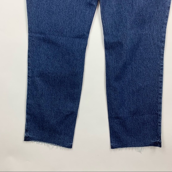 Old Navy High Rise Slouchy Straight Distressed Jeans Sz 10 - Picture 9 of 10